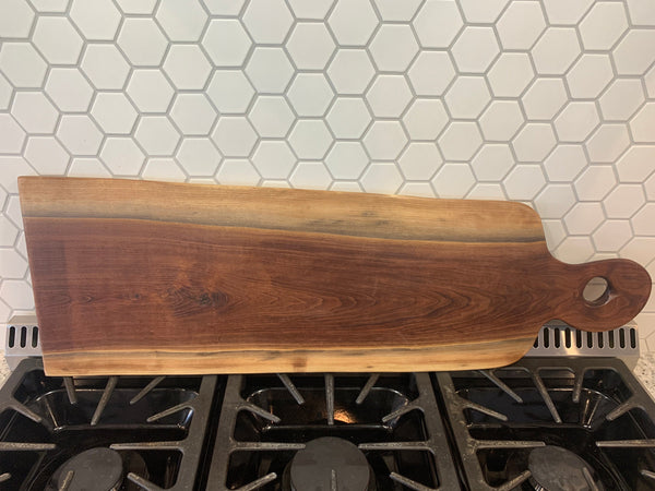 32" XXL Walnut Charcuterie Board