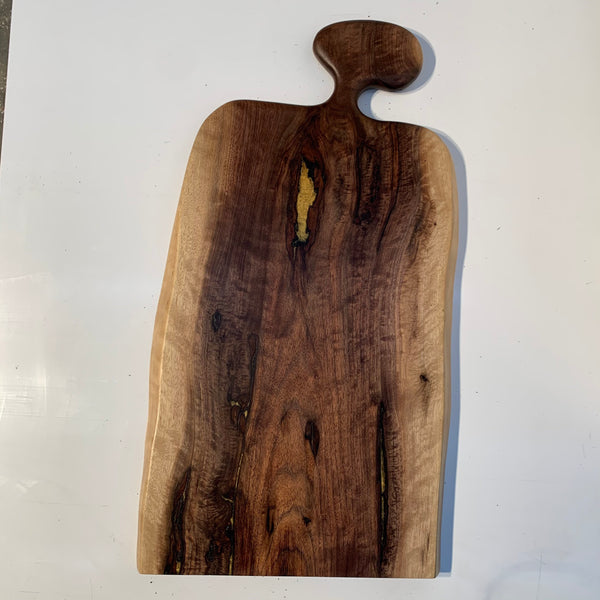 21" Live Edge Charcuterie Board handcrafted, cheese board, serving tray