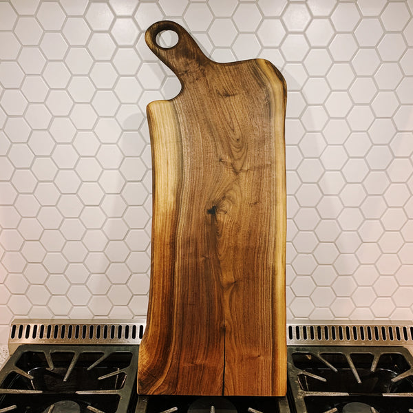 32" XXL Walnut Charcuterie Board