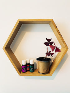 Hexagon shelves, Modern Wall Decor | hardwood