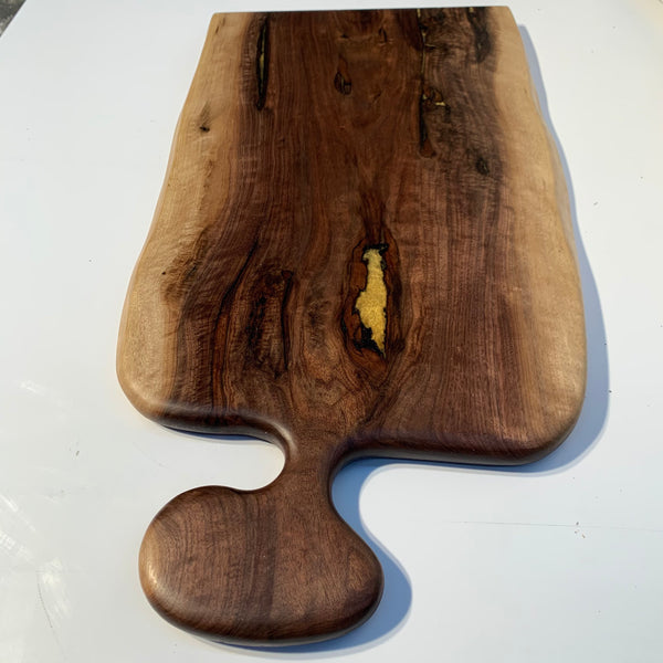 21" Live Edge Charcuterie Board handcrafted, cheese board, serving tray